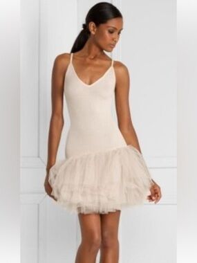 BCBGMaxAzria Blush tutu tulle dress